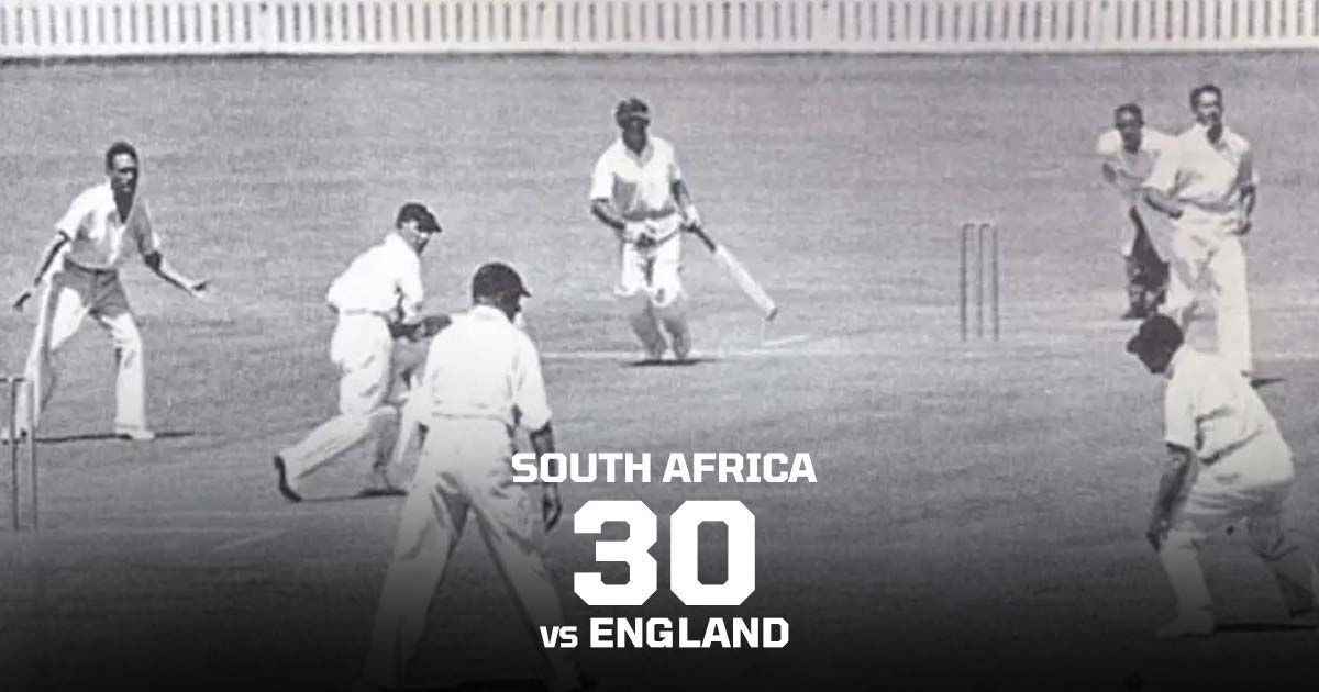 5 Lowest scores in Test cricket