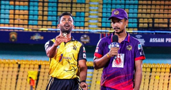 sumit kashyap and soumyadeep das build 130 run opening wicket partnership to hand charaideo sunrisers six wicket defeat in apl
