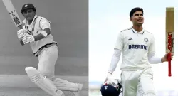 sunil gavaskar and shubman gill sportstiger