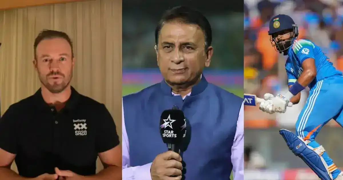 sunil gavaskar takes indirect dig at ab de villiers over shreyas iyer s omission sportstiger