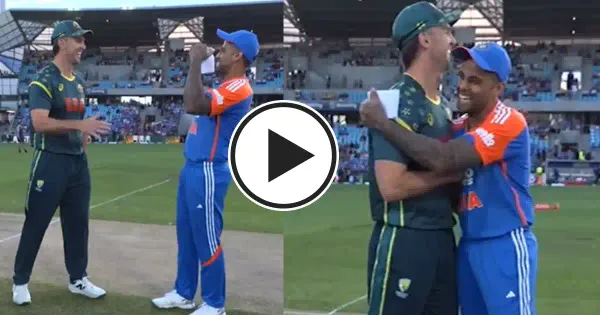 WATCH: Suryakumar Yadav celebrates toss win in third T20I; Mitchell Marsh’s reaction surfaces