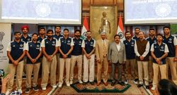team india visits indian high commissioner in london ahead of 3rd odi vs england