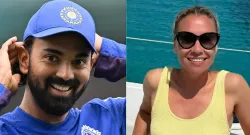 tell your husband to go easy on me kl rahul complains to england legend s wife