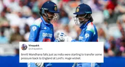 they look weak and unsettled netizen slam india women s underwhelming batting in second wodi vs england