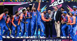 India's winning moments after clinching T20 World Cup 2024 title