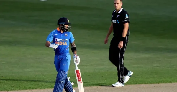 tim southee on virat kohli