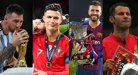 top ten players who have won the most trophies ever sportstiger 1 