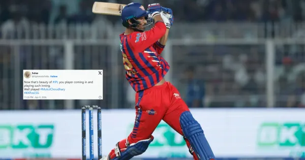 twitter reacts to mukul choudhary finish