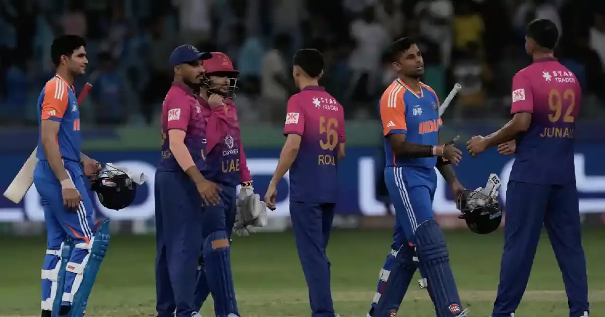 uae 57 all out in 2025 vs india