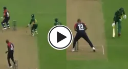 umar amin gets runs out following mix up with mohammad hafeez in wcl 2025 opener