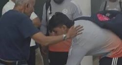 vaibhav sooryavanshi touches feet of sri lanka s first ever odi captain anura teenekoon heartwarming video goes viral