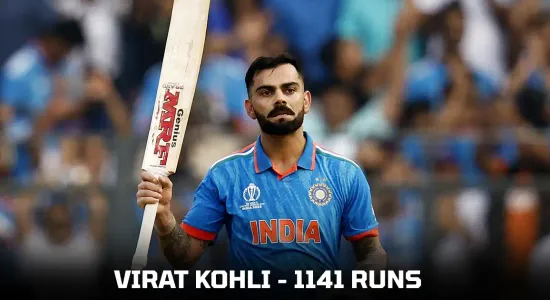 virat kohli 1141 runs