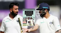 virat kohli and pujara sportstiger
