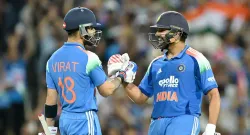 virat kohli and rohit sharma share unbeaten 168 run stand to help india win third odi sportstiger