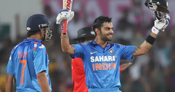 On This Day: Virat Kohli and Shikhar Dhawan tons helped India pull off 351-run chase vs Australia at VCA Stadium in 2013