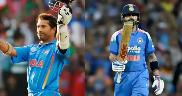 Virat Kohli becomes second highest run-scorer in ODI cricket history; finds himself behind only Sachin Tendulkar