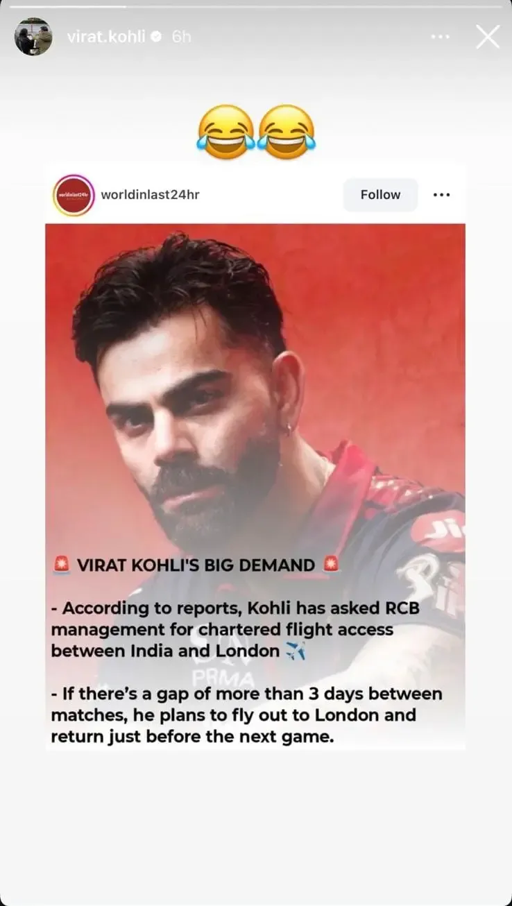 virat kohli insta story 3 