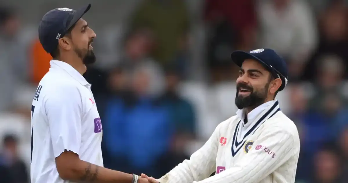 virat kohli ishant sharma
