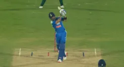 virat kohli no look six