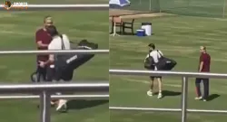 virat kohli spotted training with sanjay bangar