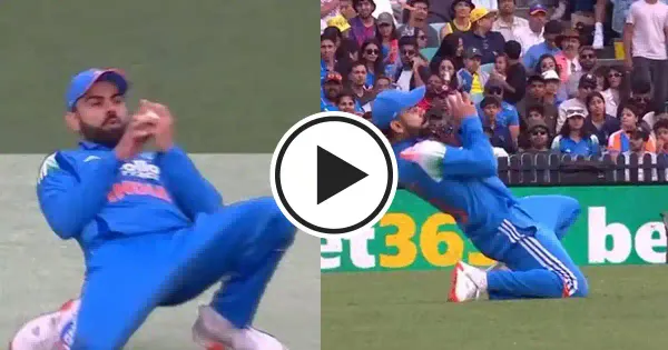 WATCH: Virat Kohli takes sharp catch at square leg to dismiss Matthew Short in 3rd ODI; latter’s reaction surfaces