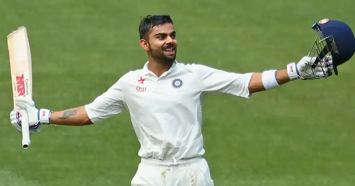 virat kohli vs aus adelaide 2014