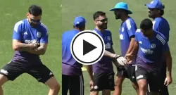 virat kohli s hilarious antics with india teammates ahead of odi series against australia down under sportstiger