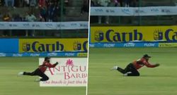 wanindu hasaranga pulls off stunning running catch to dismiss shadab khan in cpl 2026
