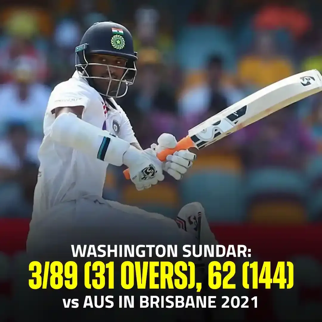 washinton sundar inforgraphic