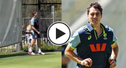 WATCH: Pat Cummins trains with Australian team ahead of Ashes 2025-26 watch