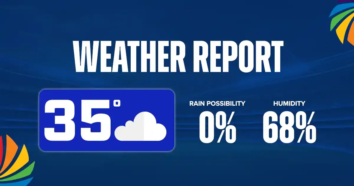 weather report pak vs sl