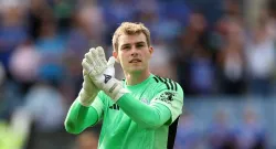 west ham confirm signing of leicester city goalkeeper mads hermansen