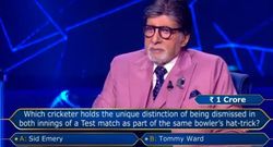 what was the 1 crore cricket question ruchita adhalrao couldn t answer on kbc