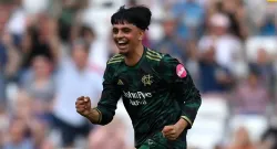 who is farhan ahmed teenage sensation to take hat trick and five wicket haul in northamptonshire s vitality blast fixture