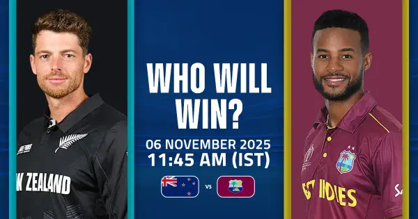 NZ vs WI 2nd T20I Match Prediction: Who will win Today’s Match?