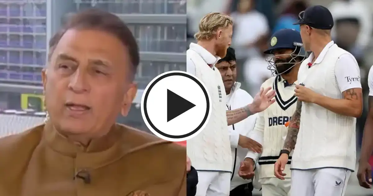 why not declare after ben stokes hundred sunil gavaskar lambasts england s churlish attitude